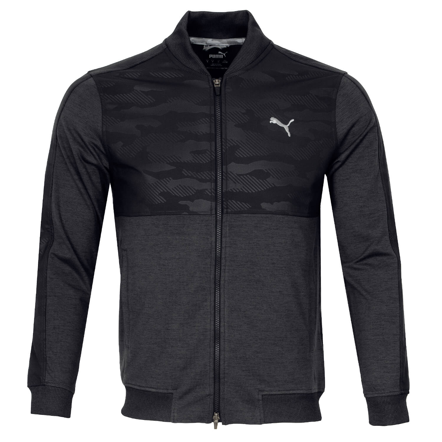 puma camo bomber jacket